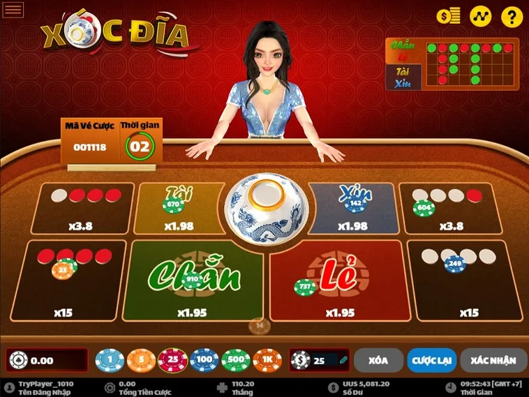 Xóc Đĩa GO88 Sôi Động Với Trải Nghiệm Cá Cược Livestream Chân Thực